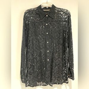 Lace Blouse by Karen Kane